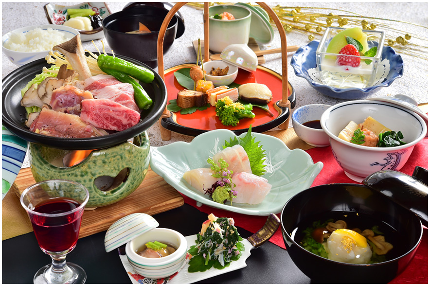 正月の懐石料理
